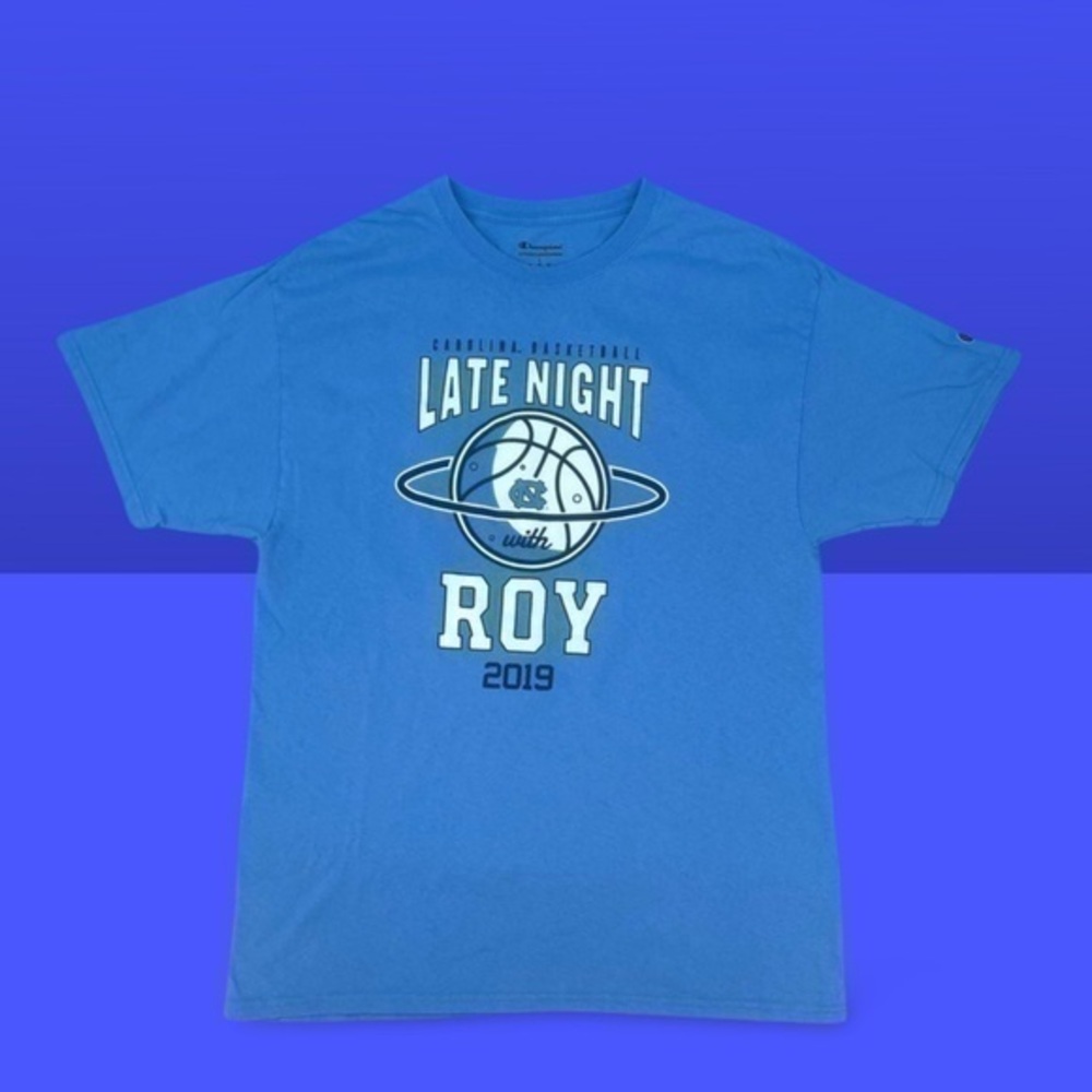 CHAMPION UNC Tarheels Late Night With Roy 2019 Tee